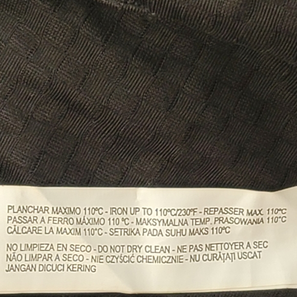 Zara BW Collection Dress Sz M Black Short Sleeve V Neck Back Sheath - Picture 8 of 10